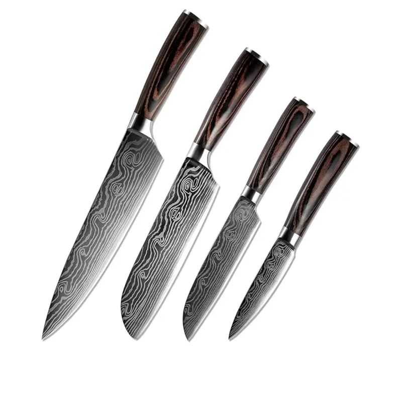 Carpenter's Special Set 4-piece Chef Knife Kitchen Knife Cooking