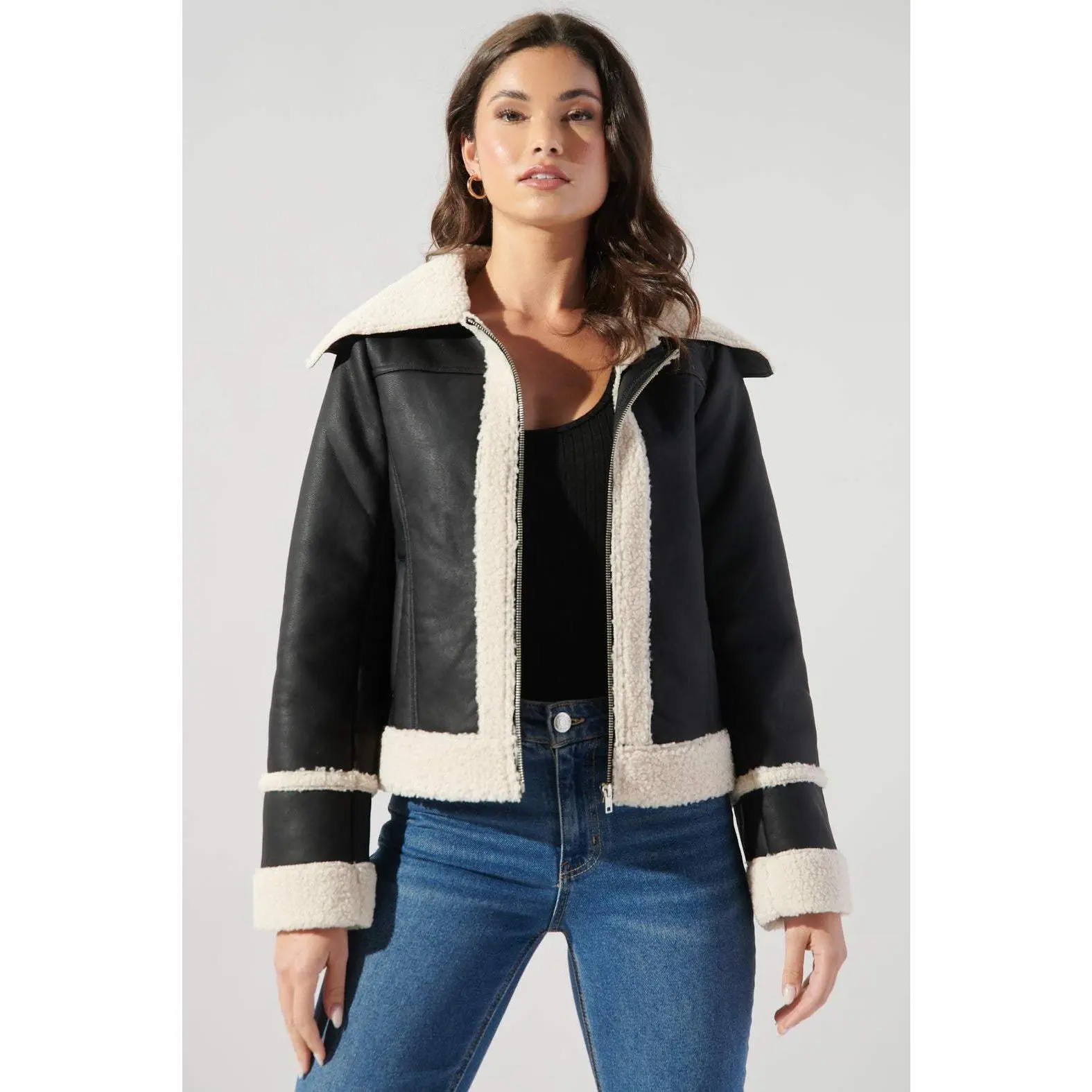 Embers Leather Sheepskin Jacket