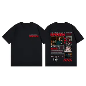 Spreen DMC 2026 Tour T-Shirt Rapper Spreen New Album Merch Tee, Hip Hop Pop Music Graphic Shirt for Men Women, Oversized Vintage Streetwear Cotton Fan Gift