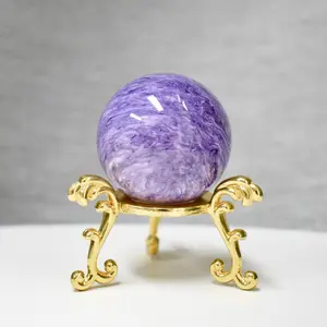 Crystal Charoite sphere 1300$/KG random ship or pick them from my live show