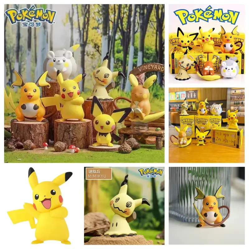 Pokemon Card Game Collectible Toy Figure Togedemaru Moe Force Series