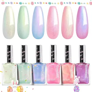 Beetles Pearl Nail Polish Set,No UV lamp needed,Long Lasting & Quick Dry,Clear for Women,Nails Art,Nails at home,Manicure Beauty Products,Mother's Day Gift Salon Daily   mothersdaygift Glitter Translucent   #cozyvibes #effortlessbeauty