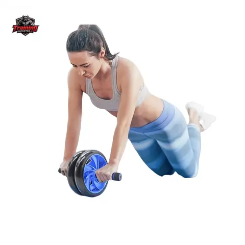 AB Roller Abdominal Trainer - Compact Home Workout Equipment for Core Training, Tummy-Targeted Exercises, Abs at Home (TikTokShopBacktoSchool)