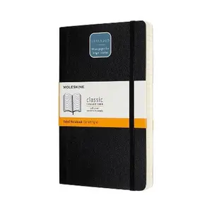 Moleskine Ruled Notebook Expanded LG Soft Cover Black