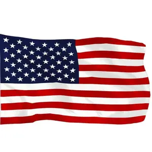 American Flag 75D Printed Polyester 3x5 Ft