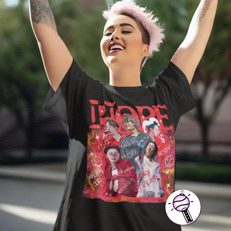 BTS Merch J HOPE on the Stage Shirt Concert Tour 2025 - Gifts for