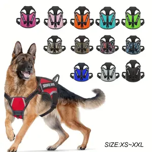Comfortable No-Pull Dog Harness with Handle for Service and Outdoor Activities - Perfect Pet Vest Harness for Dogs of All Sizes