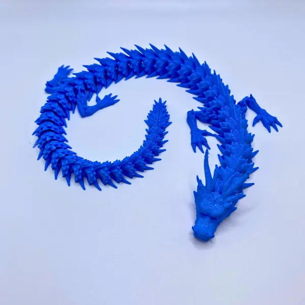 Dragon Fidget Toy - Collectable 3D Printed Dragon, Unique Design, Fun and Engaging Plaything