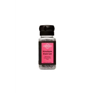 Himalayan Black Salt Coarse Grain, 500g Refillable Plastic Bottle