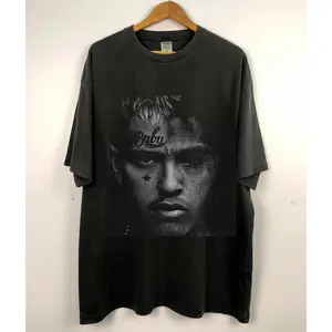 Hiphop Rapper Vintage Tee, Retro Xxxtentacion Shirt, Lil Peep, Rapper Tee, Music Shirt, Rip, Gift For Fan, Menswear Womenwear Cotton Comfor