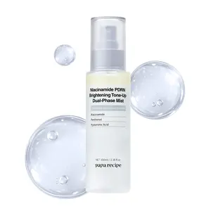 Papa Recipe Niacinamide PDRN Glowing Tone-Up Dual-Phase Mist(3.38fl oz/100ml)