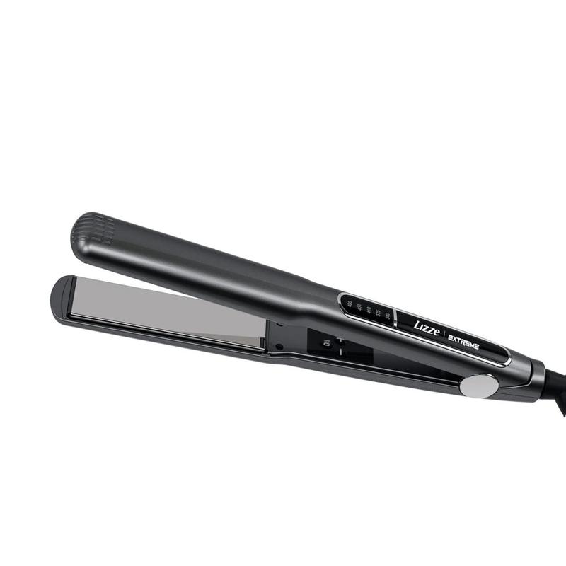 Lizze Extreme Professional Hair Straightener | Original Nano Titanium Technology Straightens Dry, Frizzy Hair Curls | 250 Deg. C. (480'f) - 110 Volts