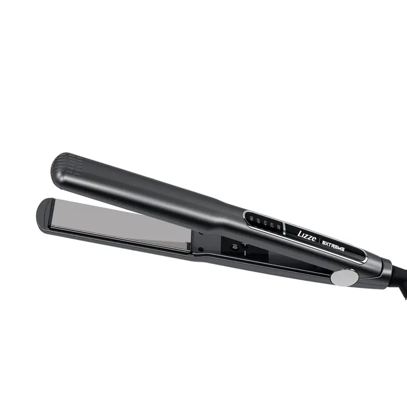 Lizze Extreme Professional Hair Straightener | Original Nano Titanium Technology Straightens Dry, Frizzy Hair Curls | 250 Deg. C. (480'f) - 110 Volts