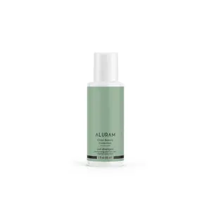 ALURAM Clean Beauty Collection Curl Shampoo 2oz - Coconut Oil & Prickly Pear Formula for Medium to Coarse Hair - Gentle Cleansing & Enhanced Curls