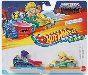 2024 NEW! Hot Wheels Racer Verse SKELETOR & HE-MAN