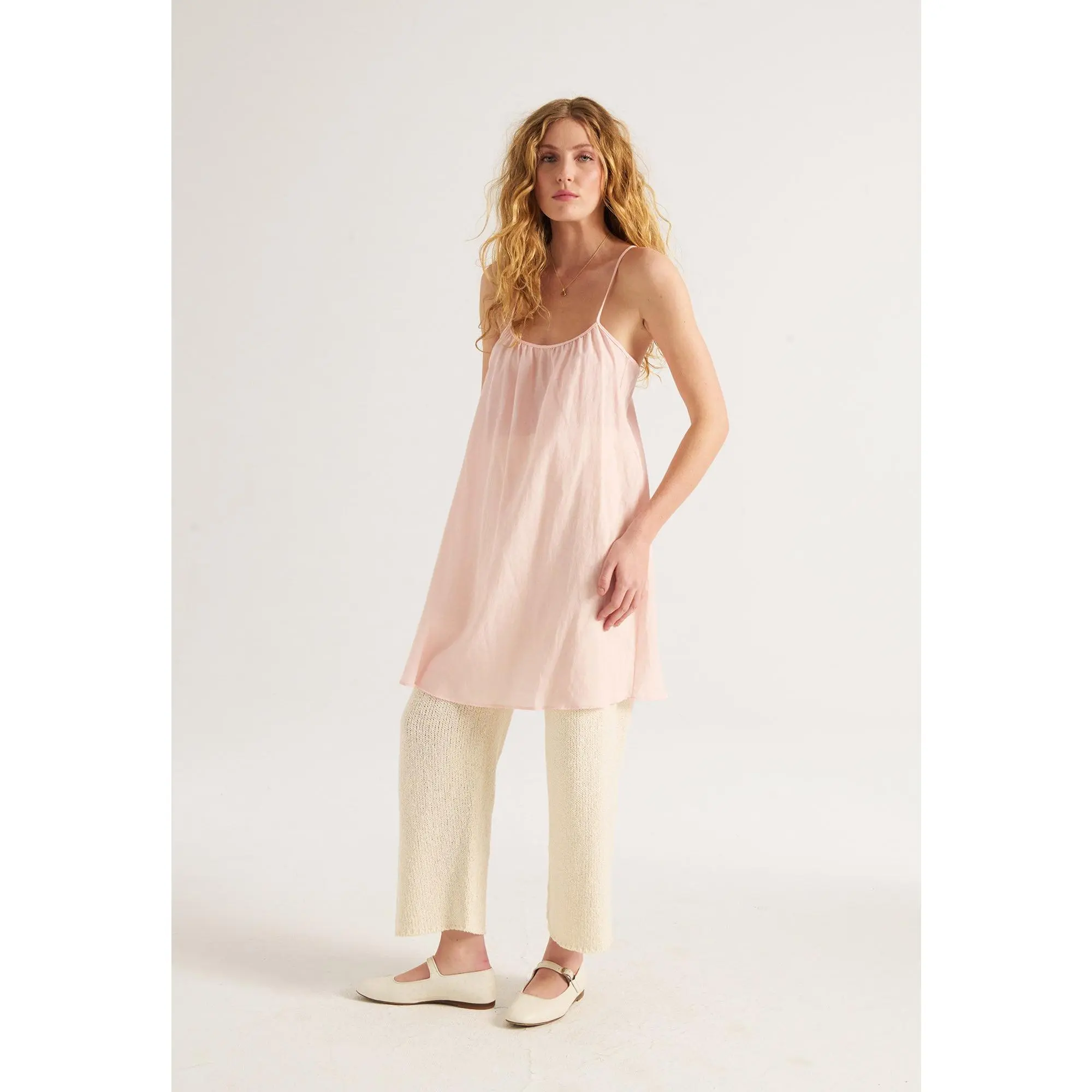 Mini Slip in Posy Pink