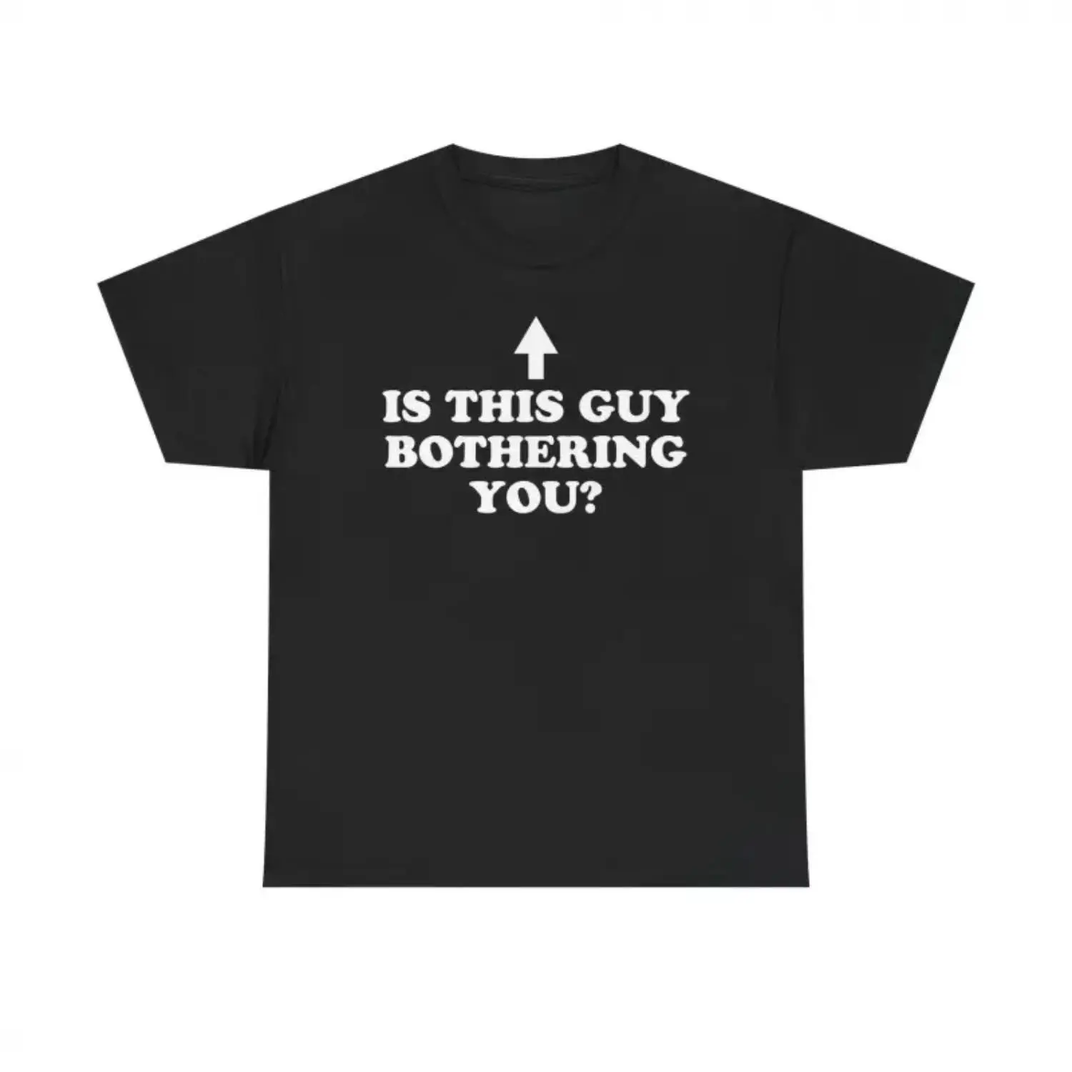 Women's Short-Sleeve Round Neck Cotton Top - Casual Streetwear Humorous Graphic T-Shirt for Unisex Wear, Shortsleeve, Tshirt