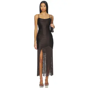 SAYLOR x REVOLVE Sally Dress in Chocolate Brown