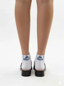 Women's Compression Grip Socks Cotton Non-Slip Crew Socks for Pilates Barre-Buy 3 pairs, get your 4th pair FREE