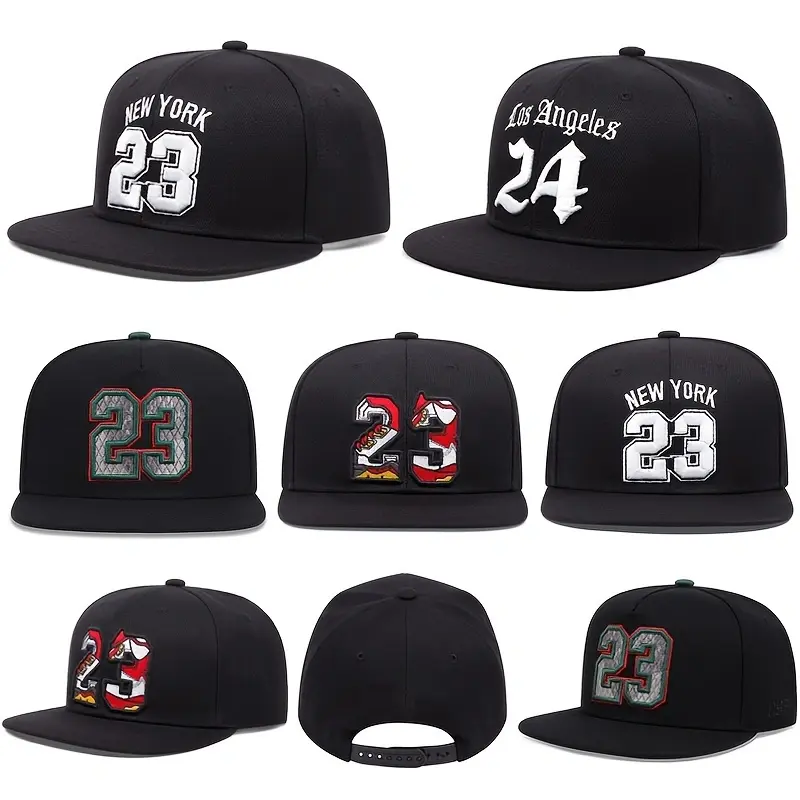 fashion digit Embroidery baseball cap for men casual panel cap for woman Hip Hop vintage cap Embroidered Hat High Quality Hat