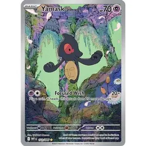 Yamask 122/086  - Holofoil SV White Flare - Illustration Rare