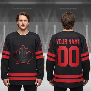 Custom 2026 Canada Hockey Jersey – Personalization Canada Hockey Jersey - Adult Sizes S–5XL, Team Canada hockey Jersey, Fan Hockey jersey