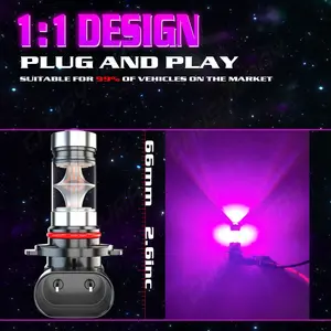 9145 9140 LED Fog Lights pink purple for Ford F150 2004-2020/F250 F350 2011-2015