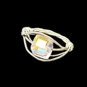 Pink Cadillac - * Guitar String / Ring / Bohemian / Western / Handcrafted / Music / Gift / Size  6 *