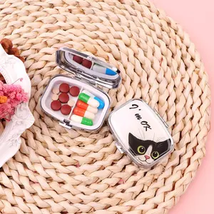 Overt Travel Metal Organizer Small Pill Case