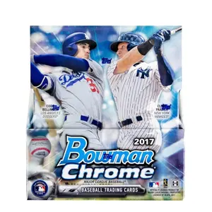 2017 BOWMAN CHROME BASEBALL HOBBY BOX