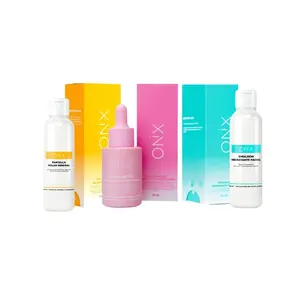 Onix Skincare Kit 3 Pack Serum Tonic 30ml Serum iluminador Facial Radiance sunscreen and facial cream Dark Spots Corrector Glow