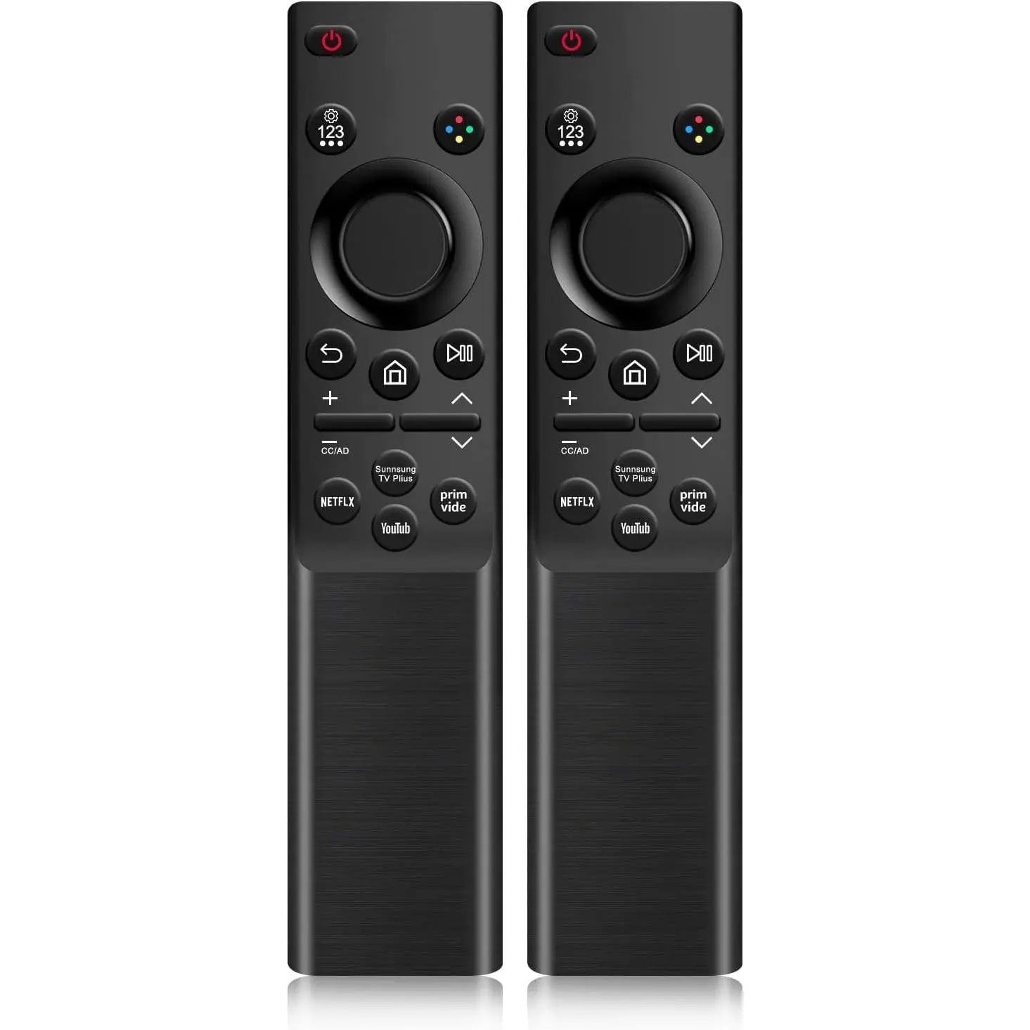2-Pack Universal Replacement for Samsung TV Remote Control, No Setup |   Compatible with Samsung Smart tvs 2016-2026 QLED, Crystal UHD, Frame LED/LCD TVs; 2-pack spare for more rooms