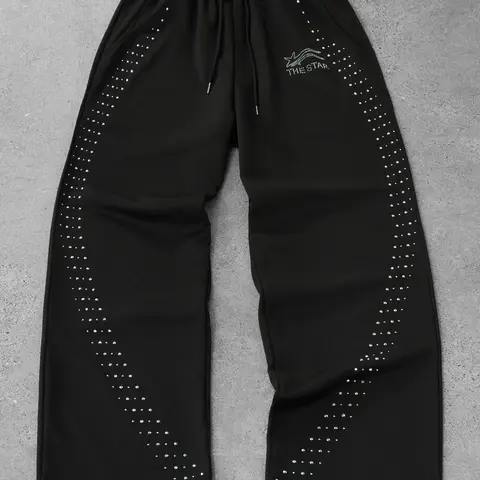 Relcnom Breathable Elastic Fabric Pants, Comfortable Flexible Sports Pants for Exercise & Daily Wear, Breathable Sporty Bottoms, Stretchy Gym Workout Bottoms, Stretchable Activewear