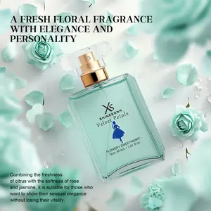 1.01 fl oz Elegant Light Blue Women's Perfume - XS SHINESONN Velvet Petals FLOWERY SWEETHEART, Perfect Holiday Gift for Her