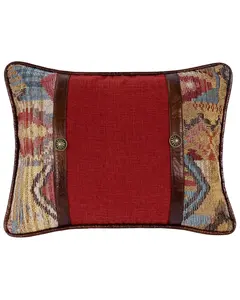Hiend Accents Unisex Ruidoso Oblong Concho Throw Pillow - Ws4066p2