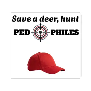 Save a deer stickers (cap)