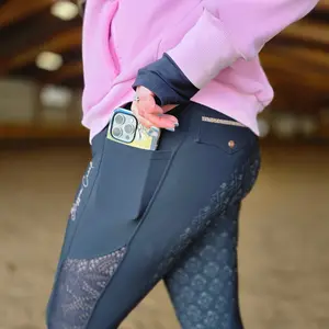 Midnight Rose - Compressive, Lace Breech