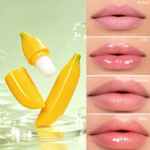 Banana Shaped Lip Balm, Moisturizing & Nourishing, Long-Lasting Hydration, Prevents Chapped Lips, Cute Design for Daily Lip Care