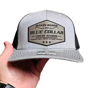 Making Bands With These Hands, Blue Collar, Hardworking, Trades, Richardson 112 Hat, Baseball Cap, Workwear