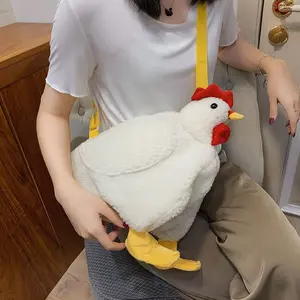 Adorable Chicken Novelty Crossbody Bag, Cute Animal Purse, Fun & Unique Gift for Friends, Family & Animal Lovers