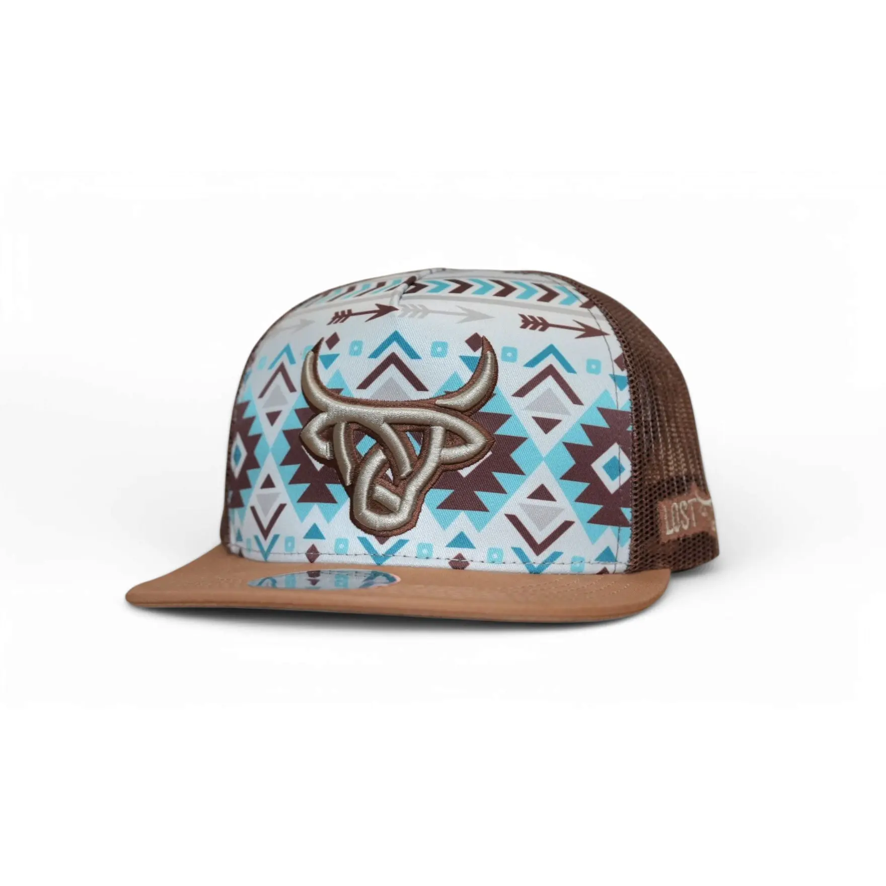 Lost Calf Hat - Oakes Flat Bill - Fashion Accessory Lost Calf Hat - Oakes Flat Bill - Fashion Accessory