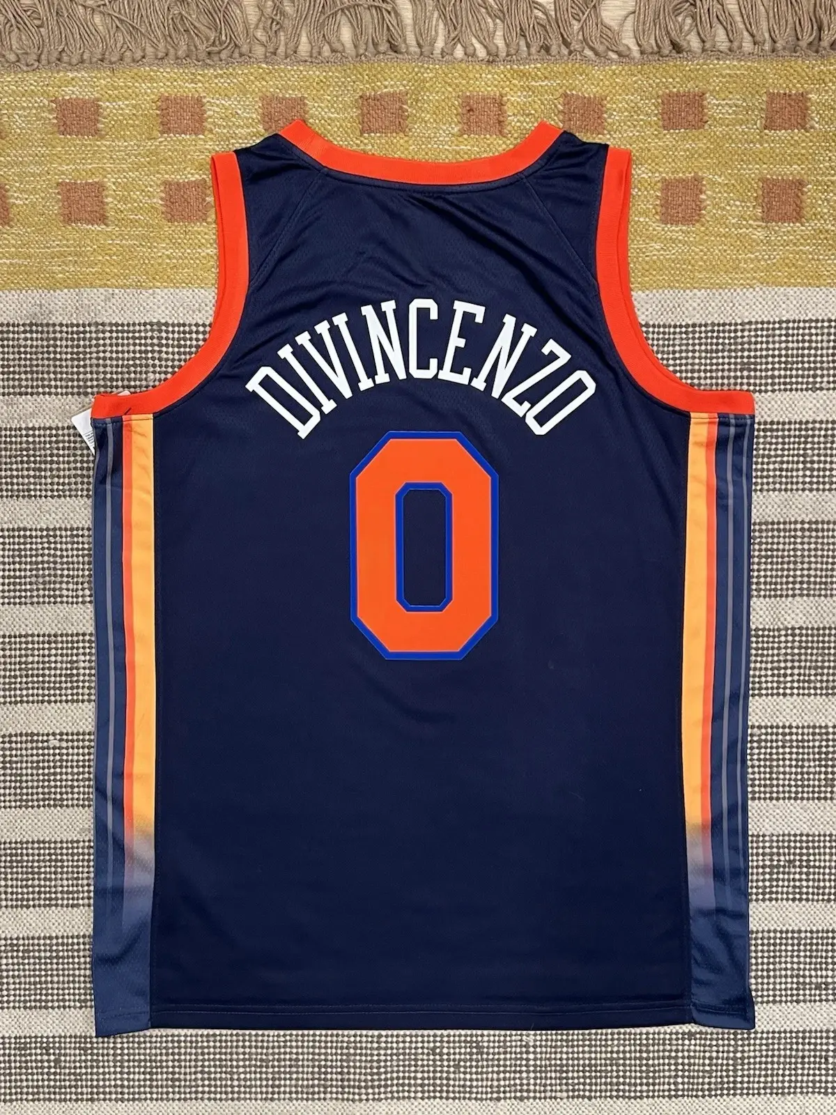 DiVincenzo Swingman Basketball Jersey Newest full logo