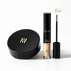 HERA Black Cushion SPF 34 / PA++ - Concealer, Matte Finish, Ideal for Makeup and Cosmetic Use