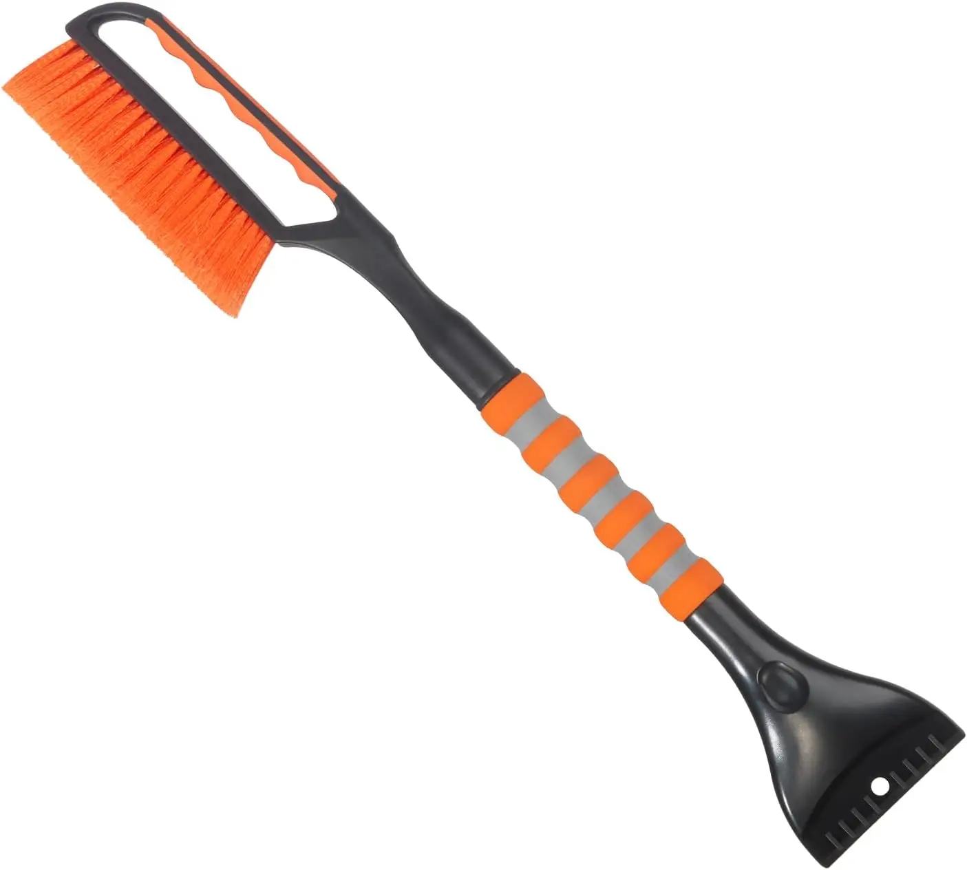 Snow Brush and Ice Scraper for  Windshield,26.4" Window Scraper Deicer for  SUV and ,Ice Scrapers and Brushes 2 in 1,Winter  Automotive Exterior Accessories(1Pack Orange)