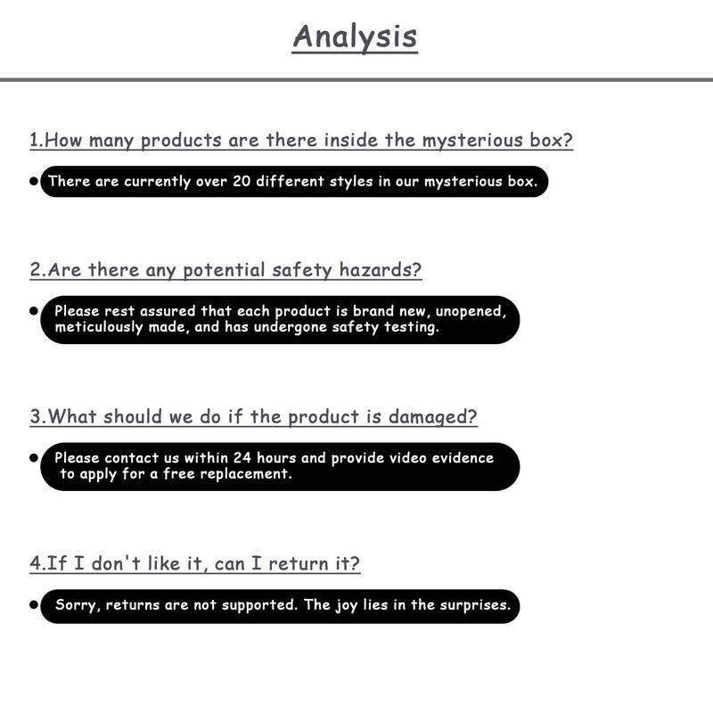 Blind box - An item contained in a parcel，Full of mystery, unknown elements and surprises