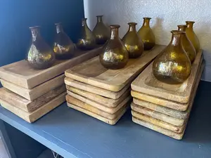 Wooden Rectangular Tray