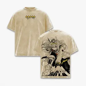 Oguri Cap T-Shirt – Uma Musume: Pretty Derby Vintage Washed Oversized Anime Graphic Tee, Casual Unisex Streetwear Top in Heavy Cotton, Manga Graphic Shirt for Dedicated Uma Musume Fans