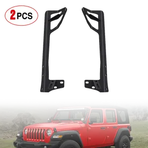Nilight 50 Inch Light Bar Windshield Frame Mounts For 2007 2008 2009 2010 2011 2012 2013 2014 2015 2016 2017 Jeep Wrangler JK