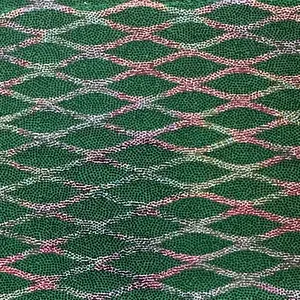 Radiant Double Foil Diamond Shape Fabric - 80% Nylon Luxe Stretch Spandex for Dancewear, Arm Sleeves | Spandex Palace Dressmaking Fabric