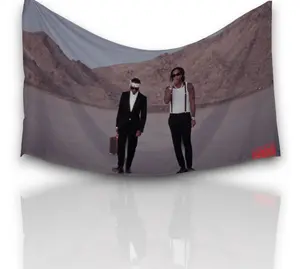 Met/ro Boom/in and Future "We Don't Trust You" Wall Flag 3x5ft Celebrity USA Flag Tapestry for Wall hanging, College Dorm, Living Room, Bed Room, Home Decor